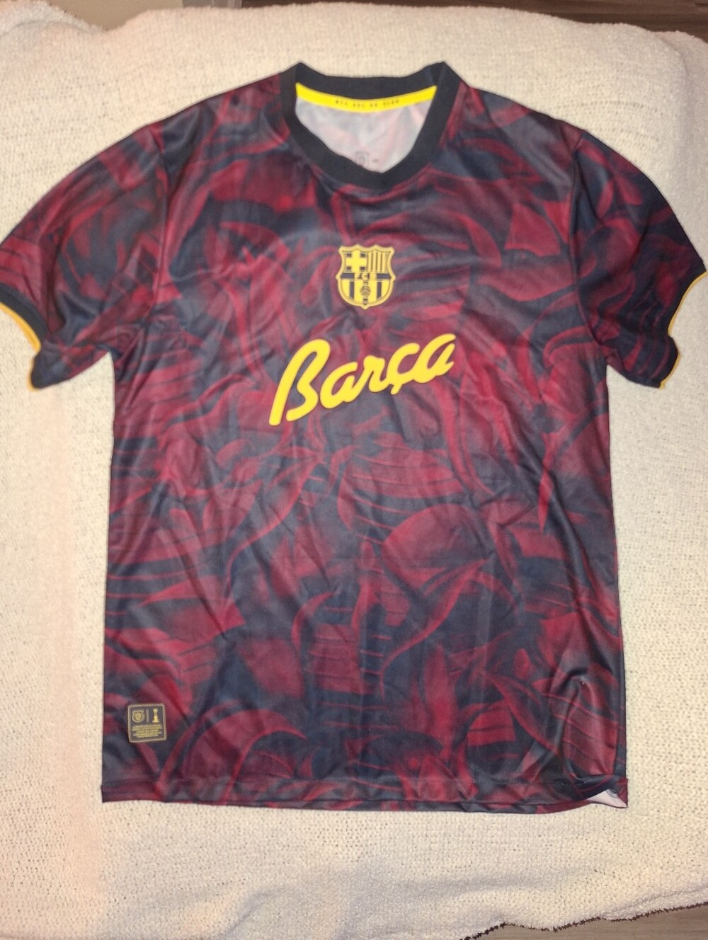 Barcelona Soccer Type Jersey Tshirt "BARCA"